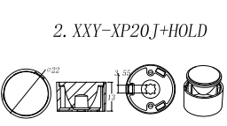 20mm镜面(配xb-d)