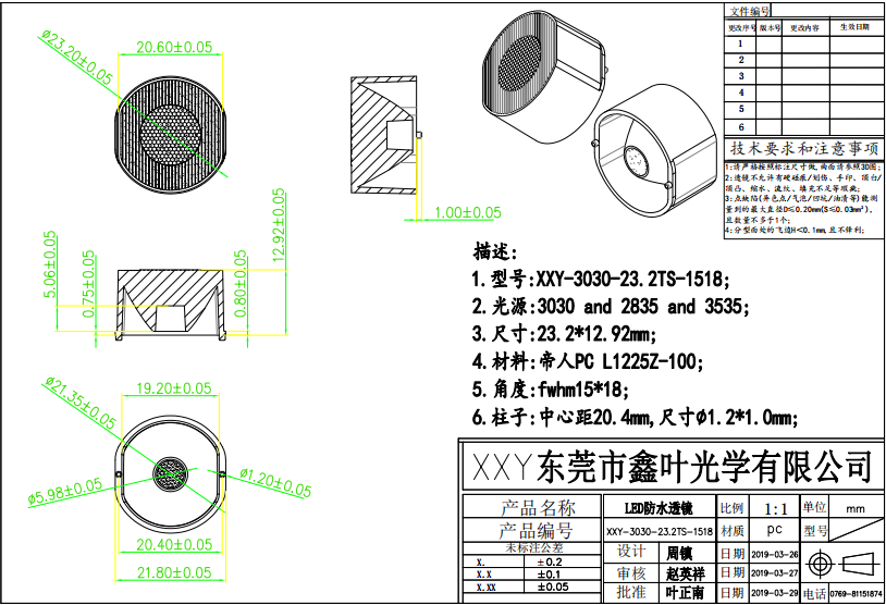 23.2珠面条纹磨砂面（15°*18°适用于洗墙灯）